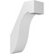 Ekena Millwork 3-in. W x 6-in. D x 10-in. H Del Monte Architectural Grade PVC Knee Brace BRCP03X06X10DEL - alternate 1